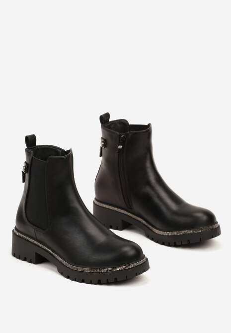 Botine Allelia Negre 5