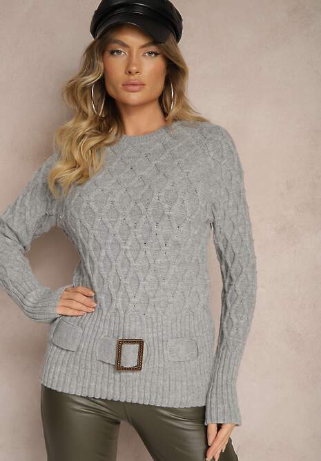 Pulover Rievea Gri 4