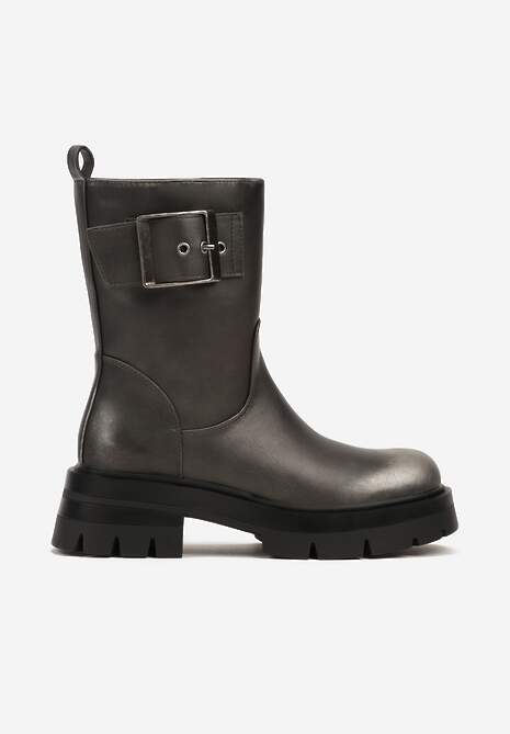 Botine Aleriea Argintii 4