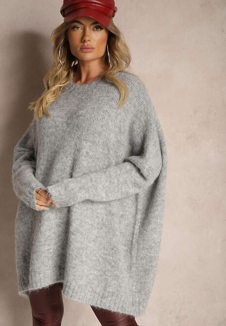 Pulover Allethia Gri deschis 4