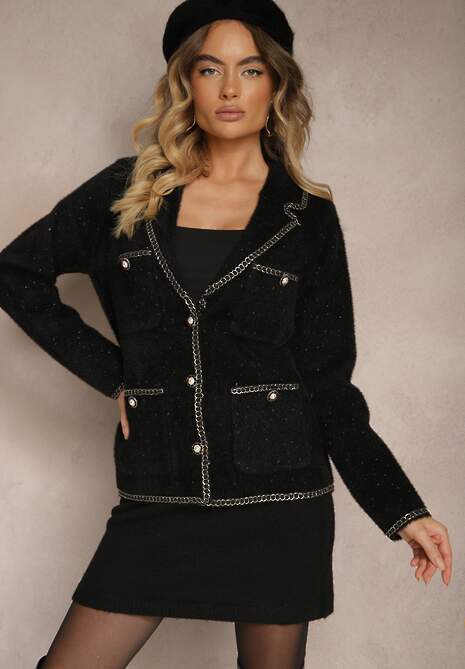 Cardigan Negru 4