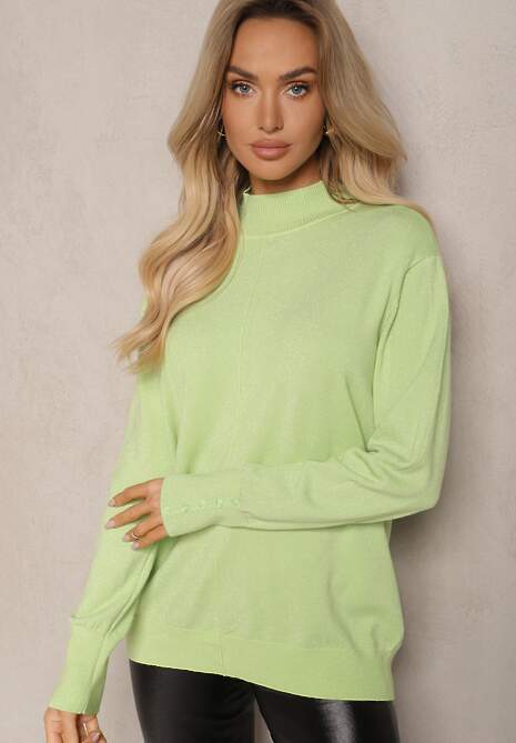 Pulover Onorvia Verde deschis 4