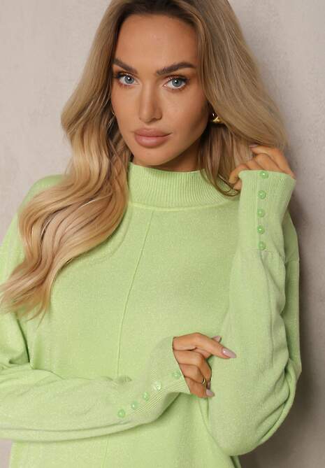 Pulover Onorvia Verde deschis 5