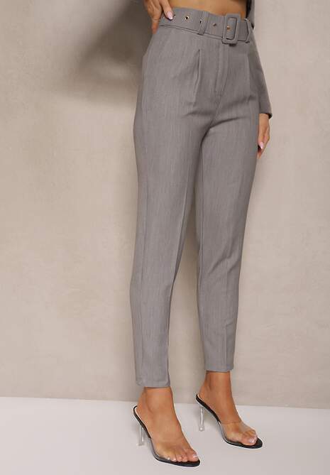 Pantaloni Vallattia Gri 4