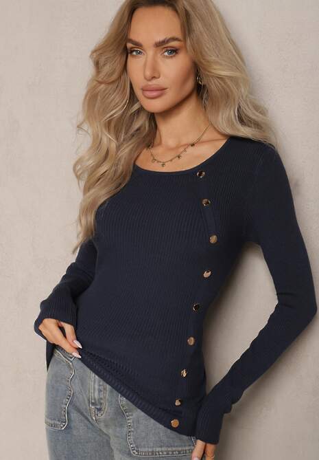 Pulover Malittia Bleumarin 4