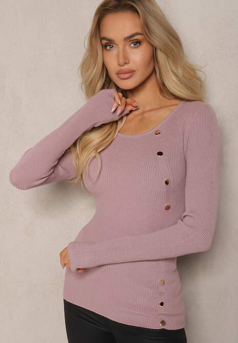 Pulover Malittia Mov deschis 4