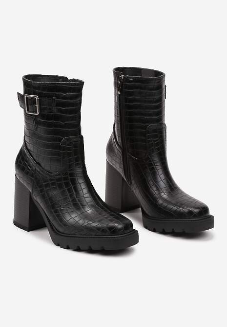Botine Kamomia Negre 5