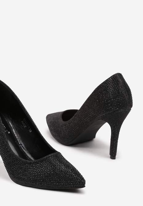 Pantofi stiletto Derinia Negri 6