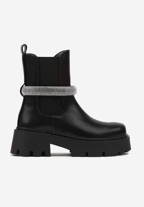 Botine Zinlera Negre 4