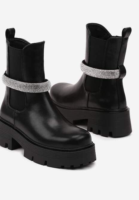 Botine Zinlera Negre 6