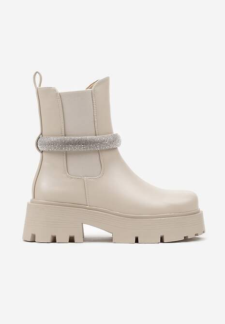 Botine Zinlera Bej 4