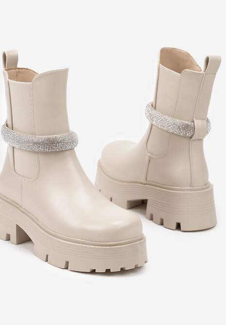 Botine Zinlera Bej 6