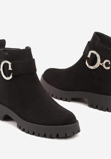 Botine Zinathe Negre 6
