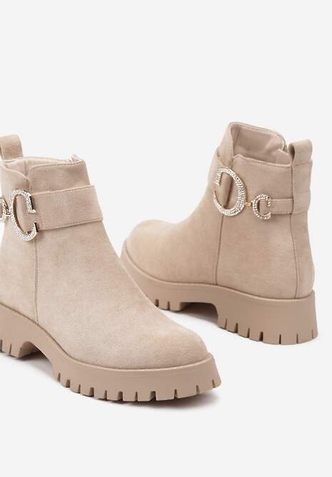 Botine Zinathe Bej 6