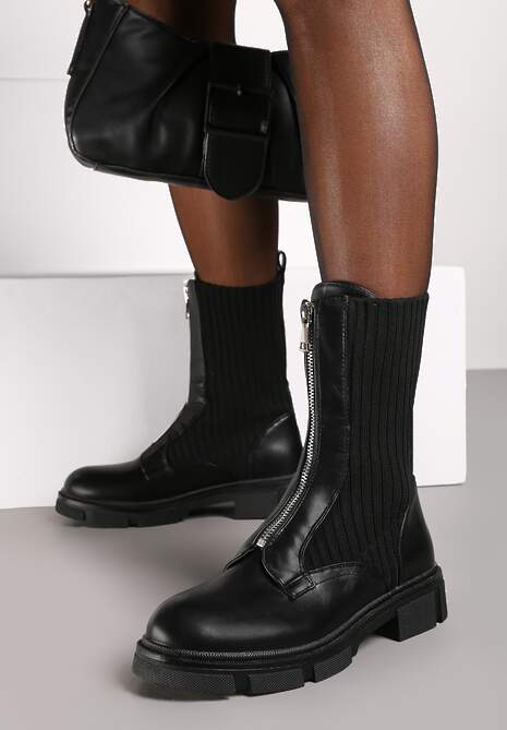 Botine Ziniva Negre
