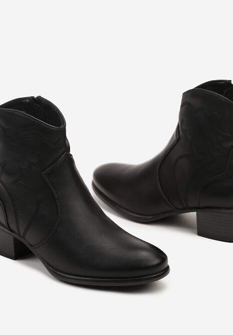 Botine Zinoreta Negre 6