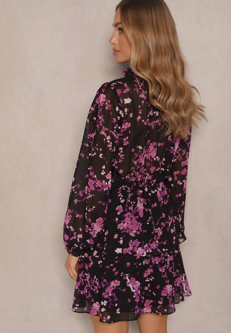 Rochie Zinilita Neagră 4