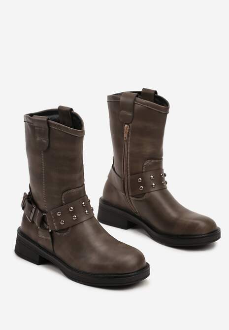 Botine Patina Bej 5