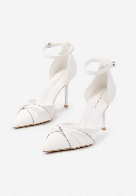 Pantofi stiletto Zivinita Albi 5