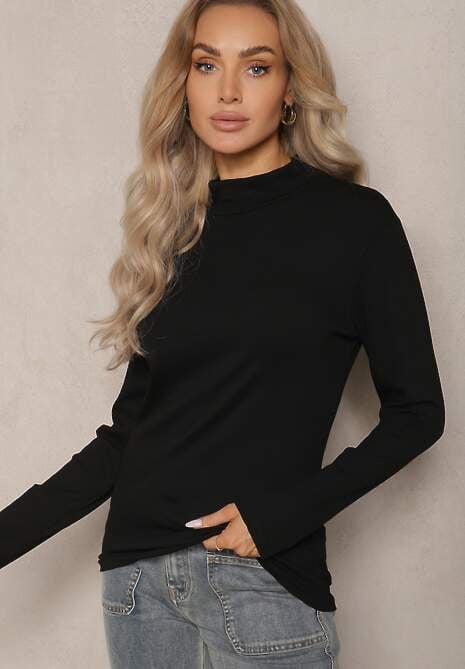 Pulover pe gât Karittia Negru 4