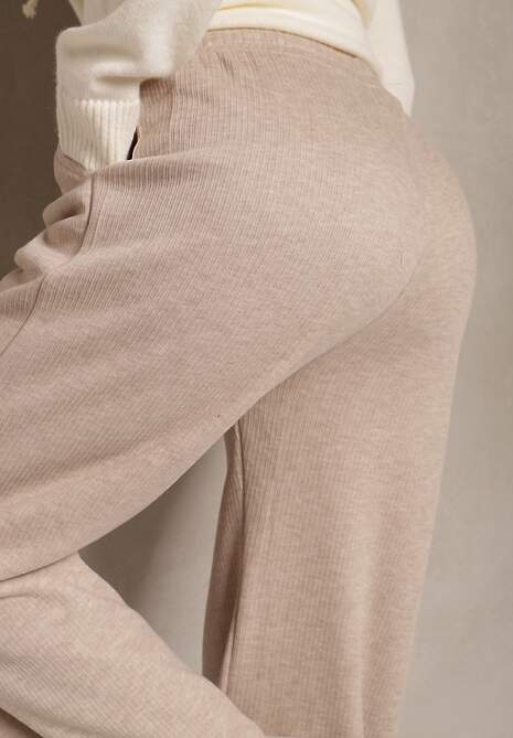 Pantaloni Ittara Bej deschis 5