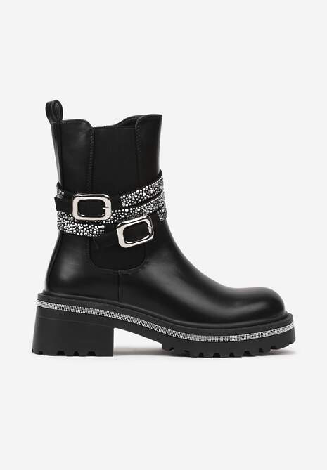 Botine Avalentia Negre 4