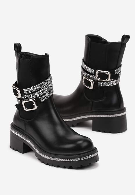 Botine Avalentia Negre 5