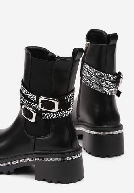 Botine Avalentia Negre 6
