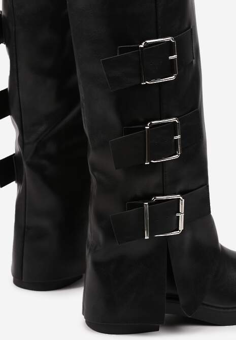 Cizme Melinelle Negre 6