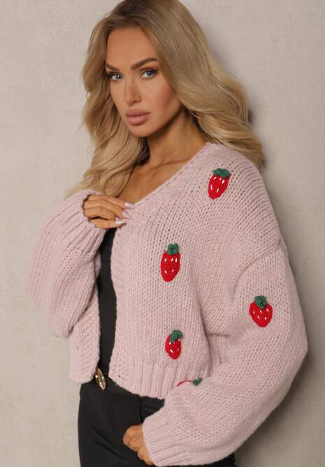 Cardigan Invalina Roz 4