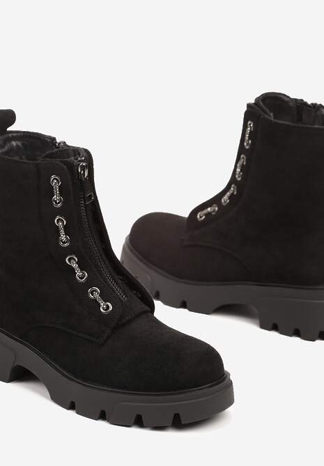 Botine Inaselle Negre 6