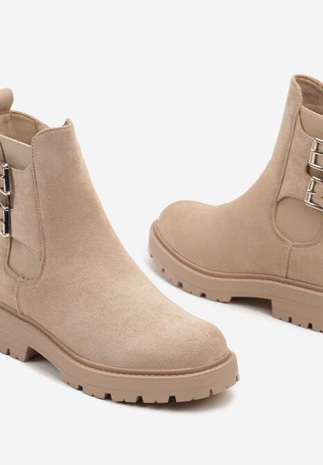 Botine Inelitte Bej 6