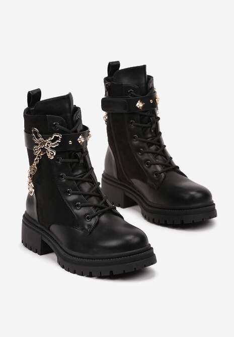 Botine Ravelle Negre 5