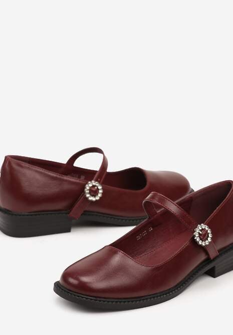 Pantofi casual Marineth Bordo 6