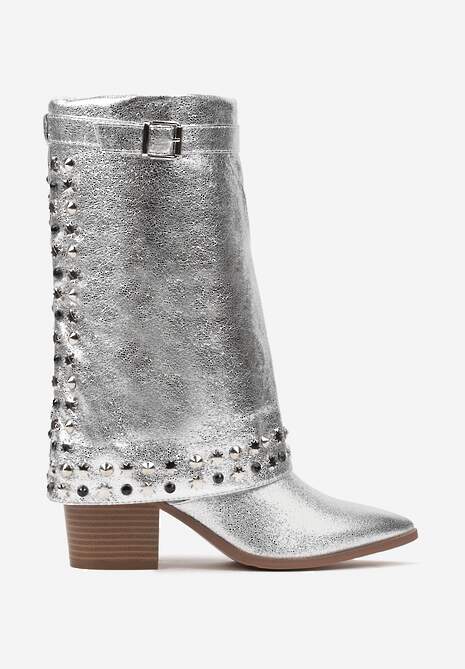 Botine Izavira Argintii 4