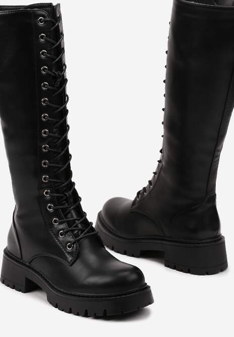 Cizme Izalita Negre 6
