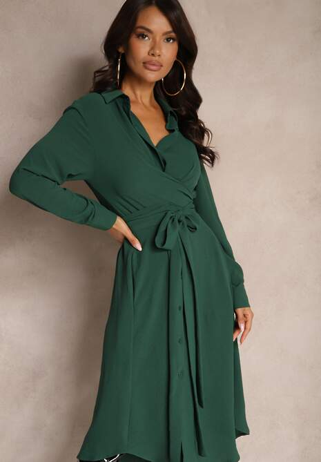 Rochie Verde închis 4