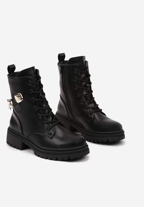 Botine Elliorael Negre 5