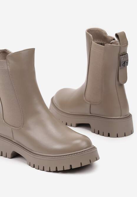 Botine Naritana Bej cu gri 6