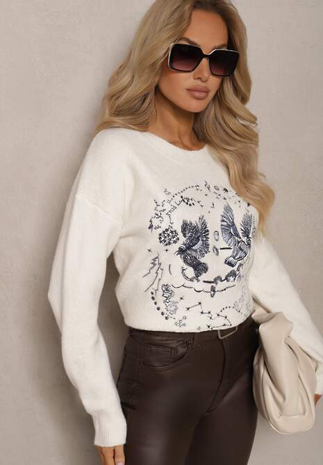 Pulover Inarielle Bej 4