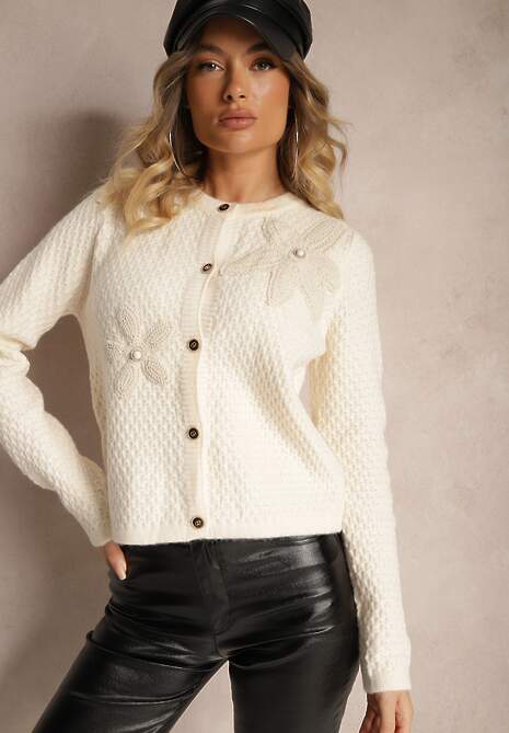 Cardigan Rinnelithra Bej deschis 4