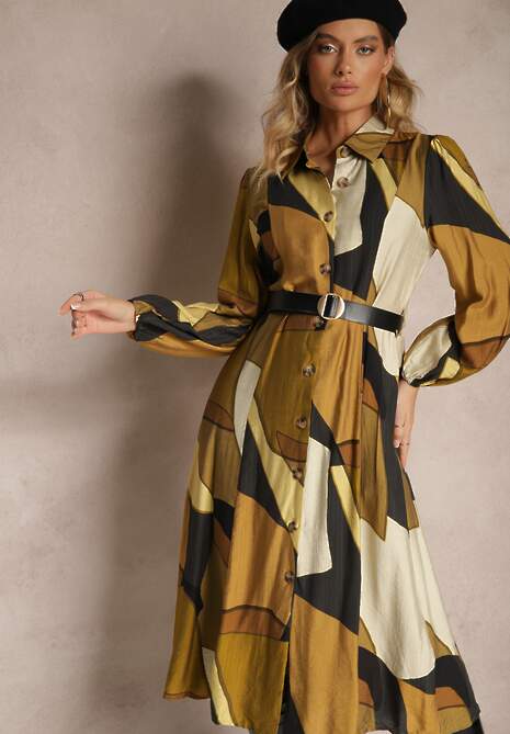 Rochie Tifiel Verde închis 4
