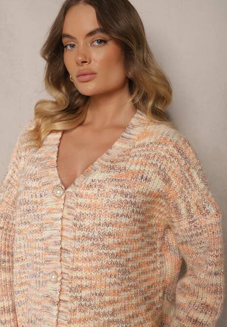 Cardigan Tifilaine Portocaliu 5