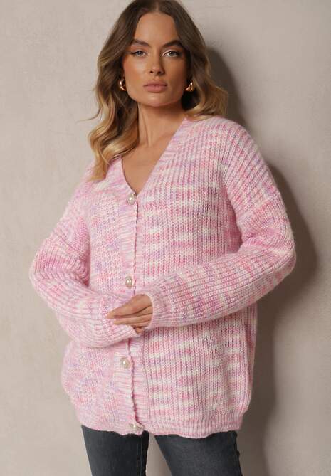 Cardigan Tifilaine Roz deschis 4