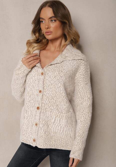 Cardigan Airevia Bej 4