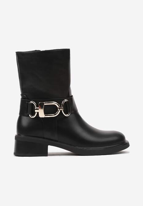 Botine Mazista Negre 4