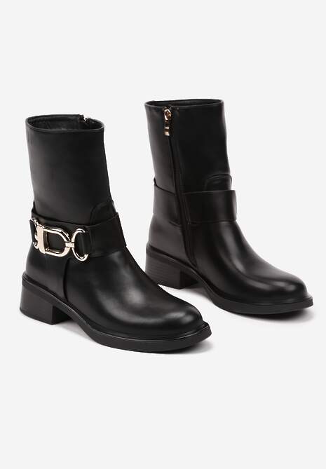 Botine Mazista Negre 5