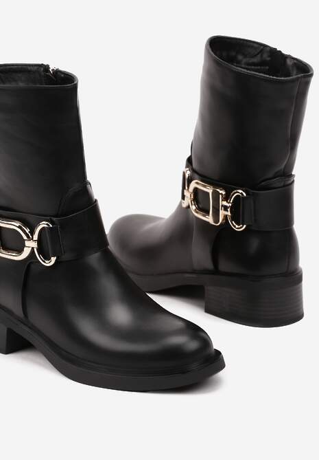 Botine Mazista Negre 6
