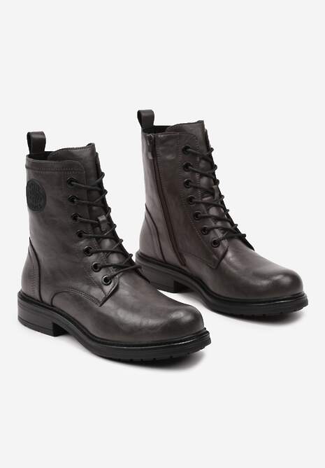 Botine Besimara Gri închis 5