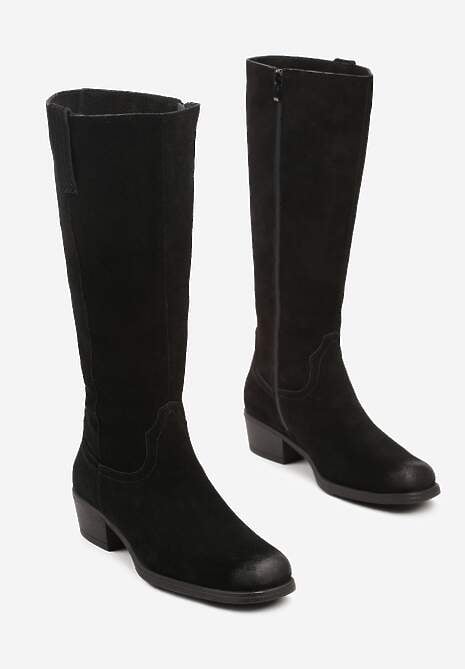 Cizme Leathra Negre 5
